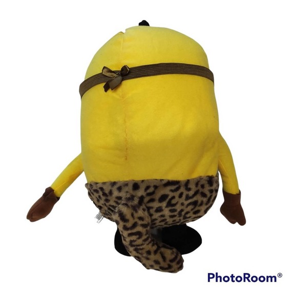 Despicable Me Minion Movie Caveman Minion 14 ICH Plush Stuffed Animal - Picture 2 of 4